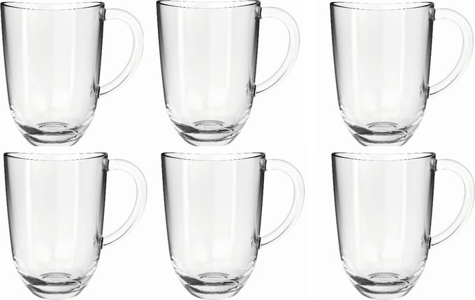 Leonardo Napoli Latte Macchiato - set van 6 glazen