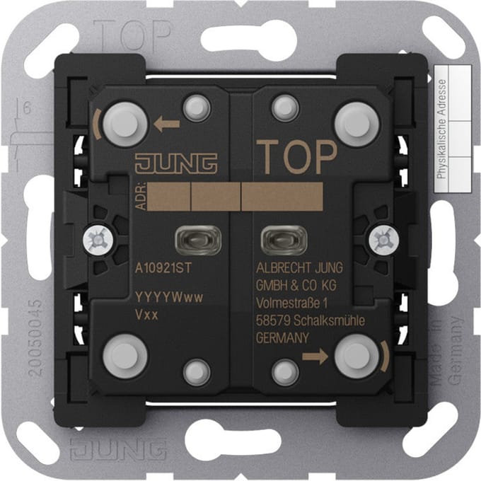 JUNG KNX F10 Universeel 2-Kanaals Drukknopmodule - A10921ST