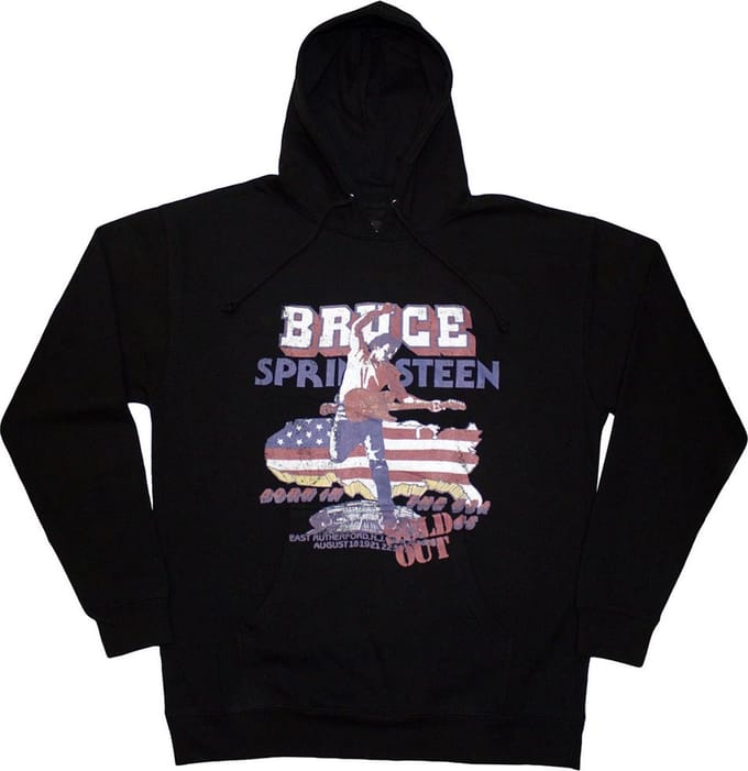 Bruce Springsteen - Born In The USA '85 Hoodie/trui - S - Zwart