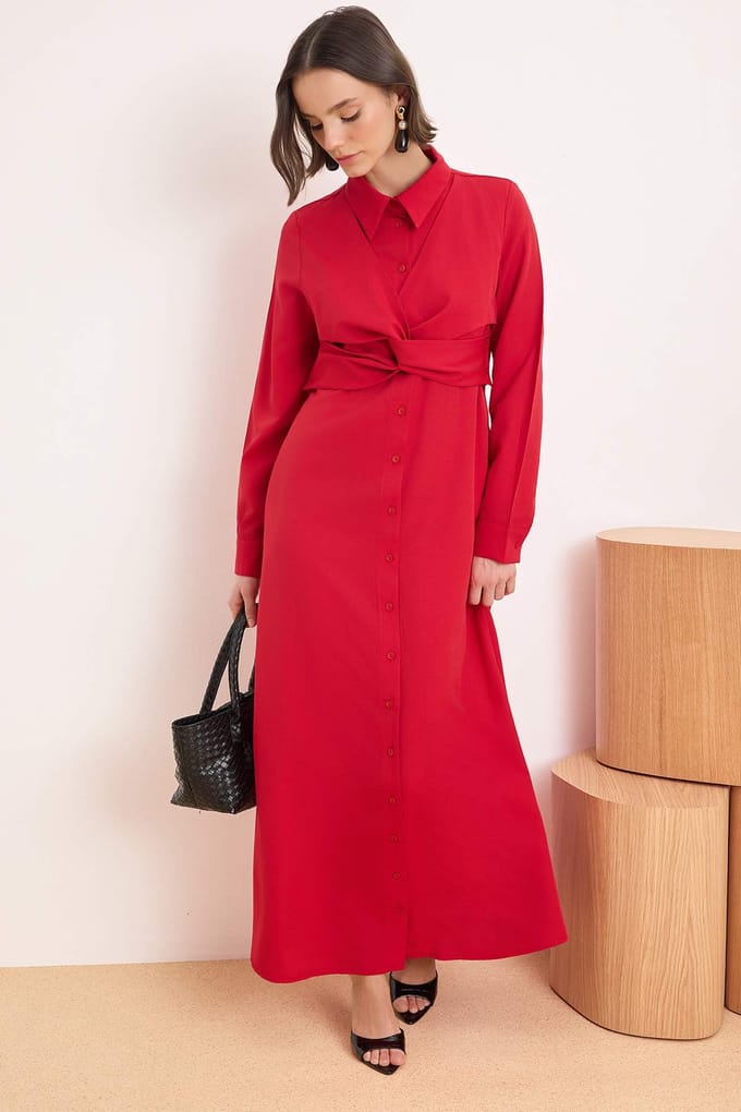Dames maxi-jurk, plat model, lang, casual/dagelijks, A-lijn model, geschikt voor hijab