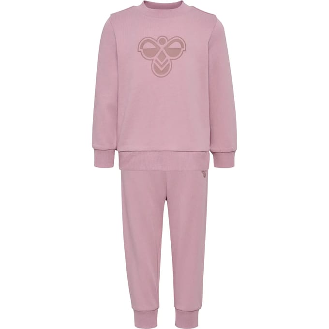 Hummel kindertrainingspak Hmlmini Jersey Crewsuit Bee 230313