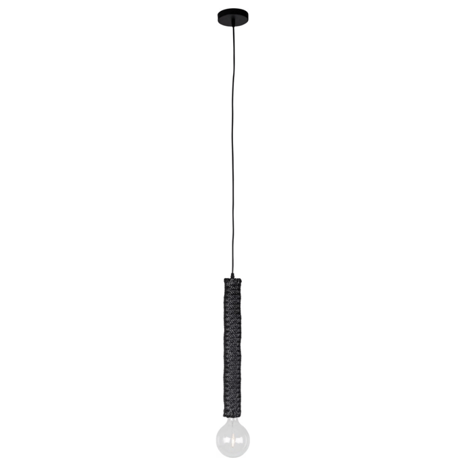 Dutchbone Tan Hanglamp Zwart - 230 V - 12x12x150cm