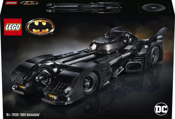Bouwpakketten - 1989 batmobile Lego Super Heroes 76139