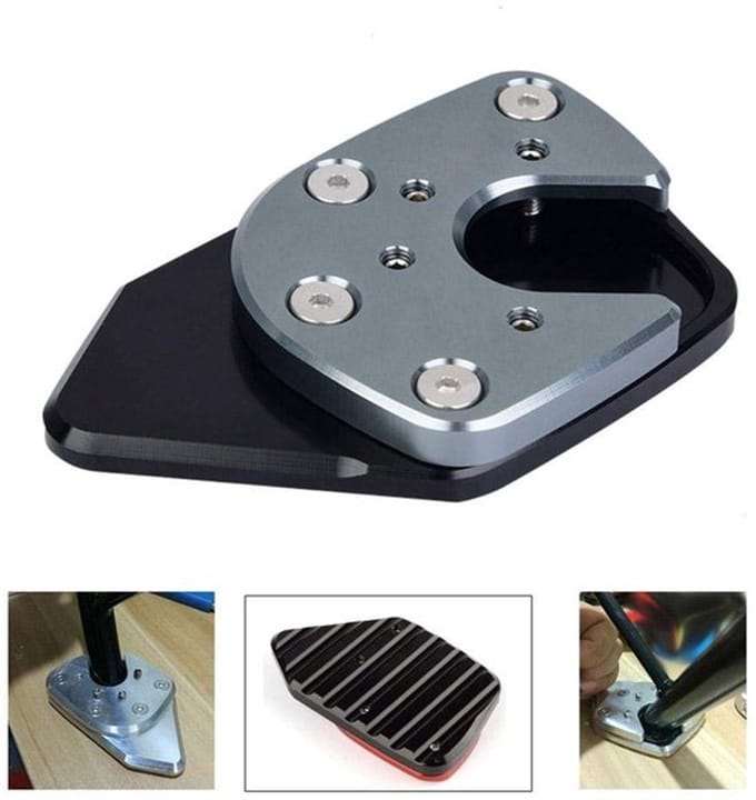 Shopcentral - Motorcycle Side Stand Plate - Kickstand Extension Pad - Duurzaam en