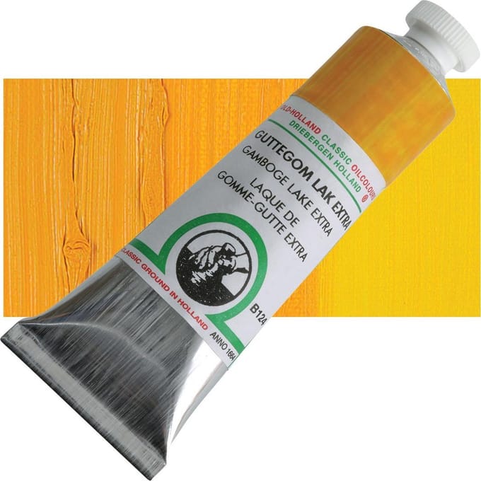 Oil paint Old Holland 40ml – 124 Gamboge Lake Extra