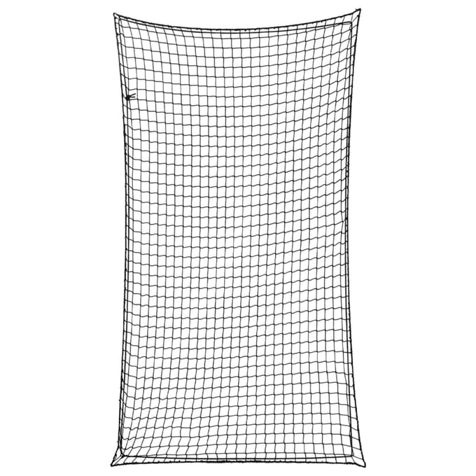 vidaXL - Aanhangwagennet - elastisch - touw - 4,5x2,5 - m - polypropeen - zwart