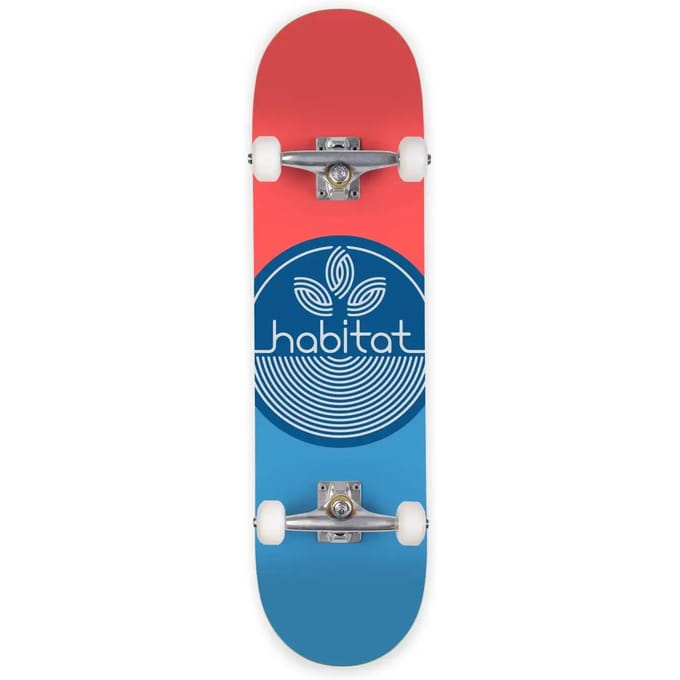 Complete skateboard Habitat Skateboards Leaf Dot