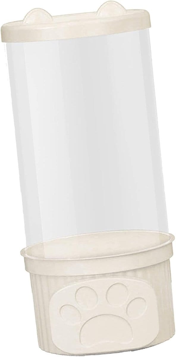 Speelgoedopslagcontainer - Knuffeldisplay - Speelgoed organiseren - Dubbele toegang - 57 x 26 cm - Wit