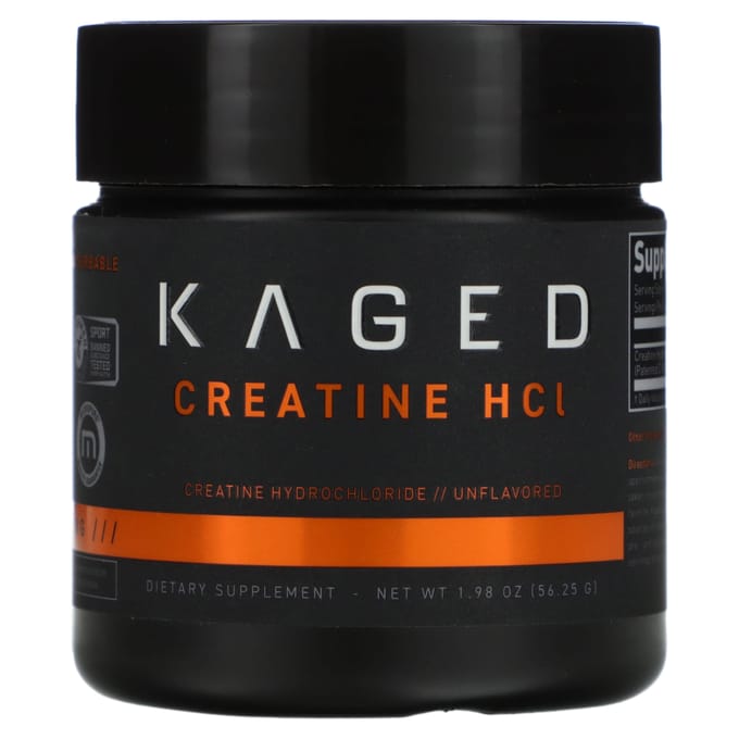 Kaged, Creatine HCI, Zonder smaak, 1,98 oz (56.25 g)