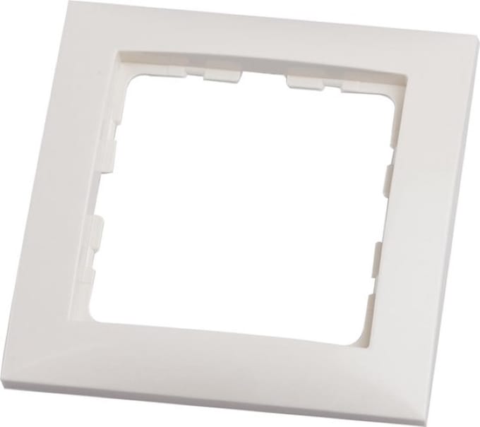 Berker S1 afdekraam 1-voudig crème