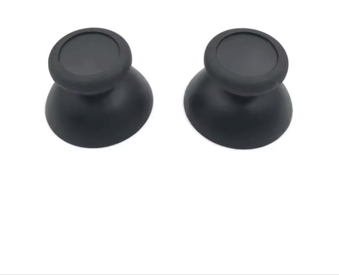 CHPN - Gripjes - Thumb grips - 2 stuks - 1 paar - Geschikt voor Playstation 4 Controller - Thumbsticks - Grijs