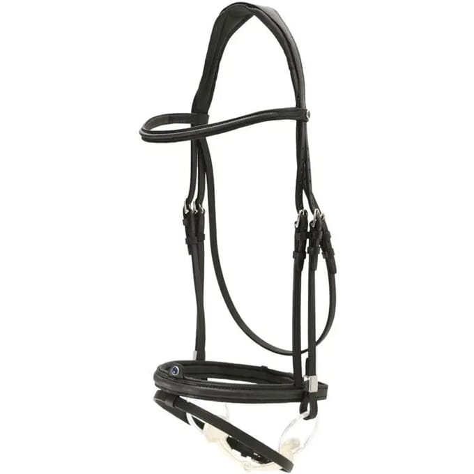 Hoofdstellen voor paarden Stübben muserolle combinée Pro-Jump Slide&Lock