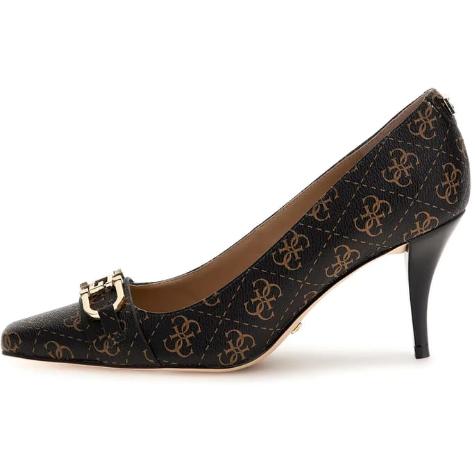 Guess Schoenen met bruine hakken