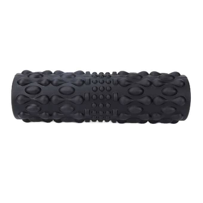 Professionele Elektrische Fitness Roller Spierontspanning Comfortabele Rugspier Massage Roller ( black