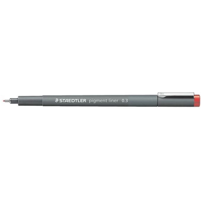 Staedtler Pigment liner 03 mm Rood
