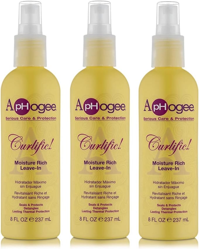 Vochtinbrengende Leave-In Conditioner voor Krullend Haar - Set van 3