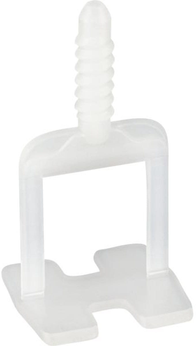 Super Prof, Dynamic, levelling systeem clips voor 3 t/m 13 mm - 2mm, 200 stuks