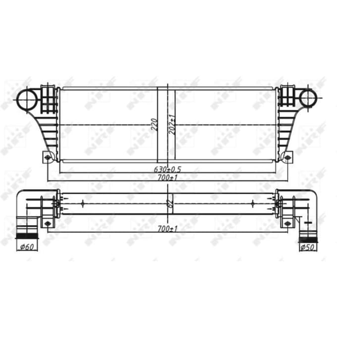 Intercooler NRF 30097