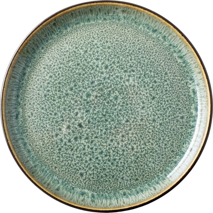 BITZ Gastro Bord Dia. 17 x 2,0 cm Zwart/Groen