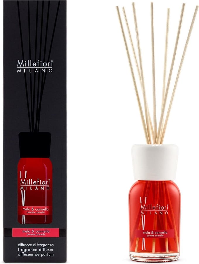 Millefiori Milano Geurstokjes 100 ml - Mela & Cannella