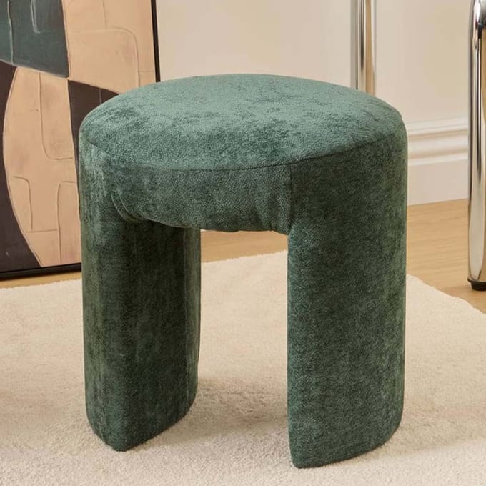 Eazy Living Poef Ø 38 cm Thio Groen