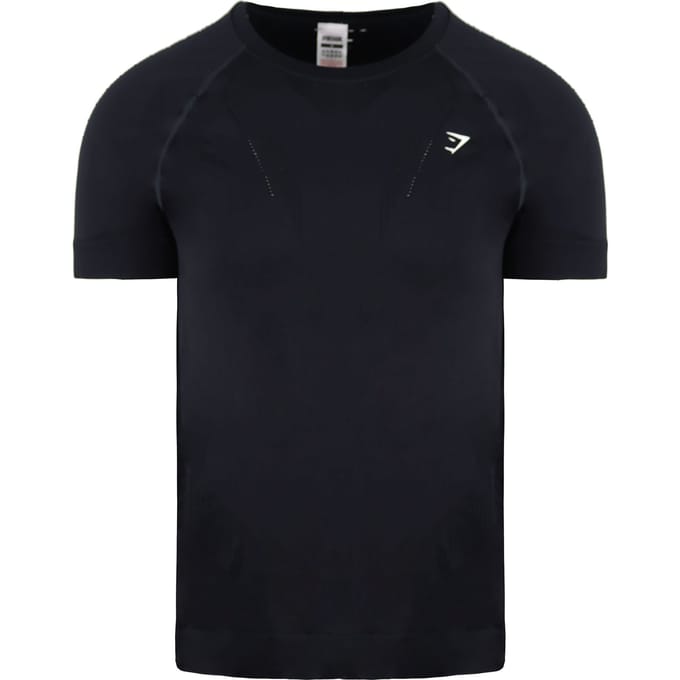 Gymshark Energy+ Dames Zwart T-Shirt