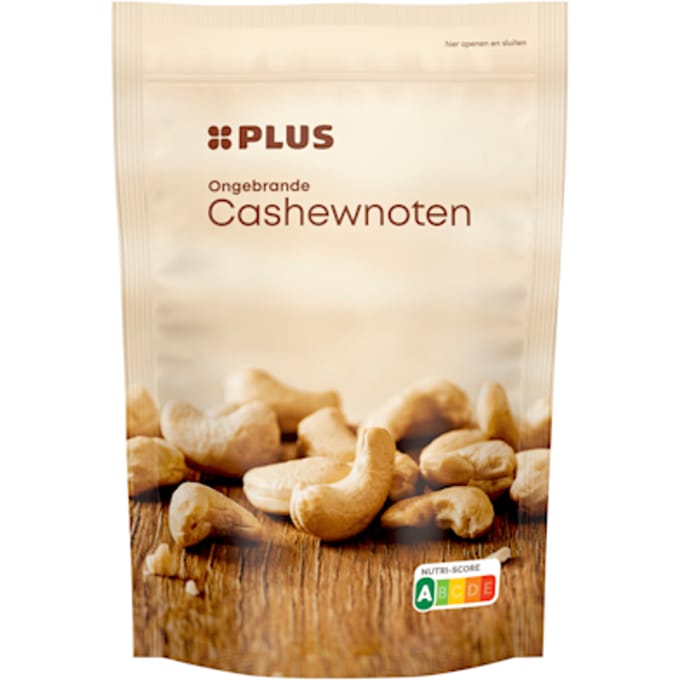 Cashewnoten ongezouten ongebrand