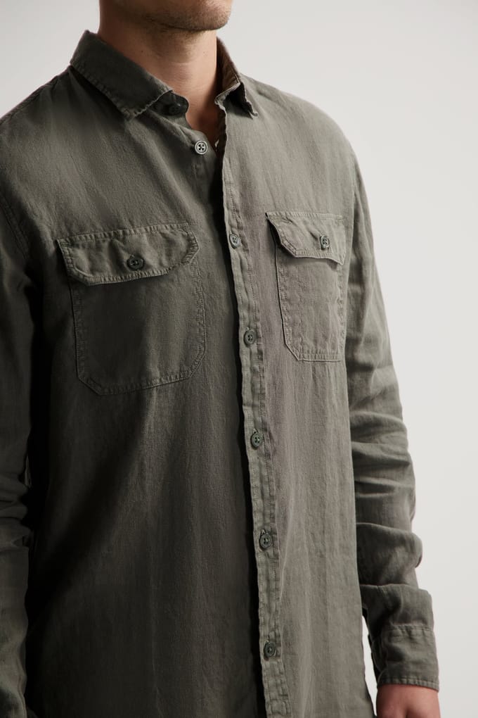 Dstrezzed Ds-samson Worker Shirt Chimera Größe: L | Casual hemden Outlet | Herren