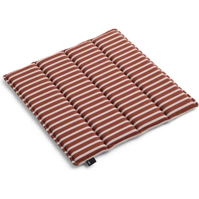 HAY Terrazza zitkussen - 40 x 40 cm - HAYTerrazzaTerracottaboldstripe