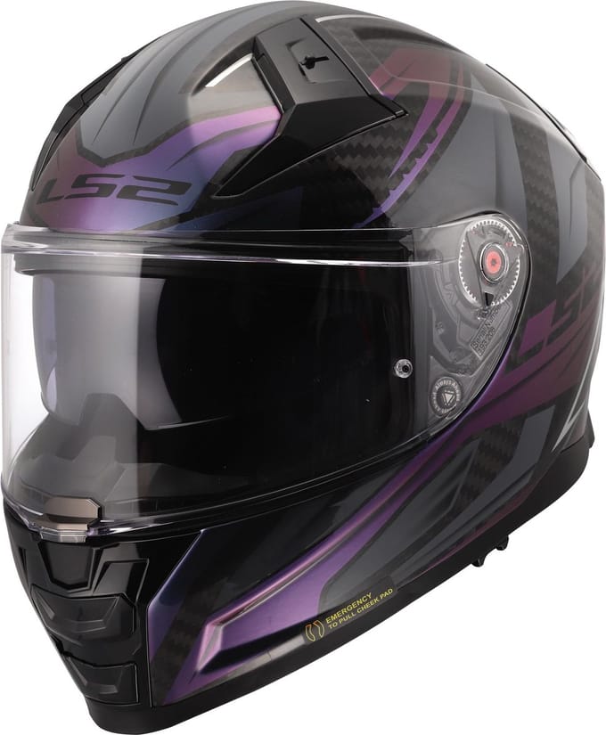 Volle motorhelm LS2 FF811 Vector II C Savage
