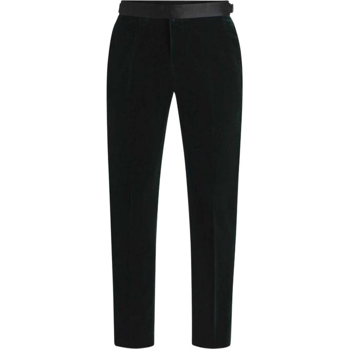 Boss Heren smoking broek (Groen)