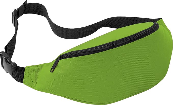 Bagbase Verstelbare gordeltas (2,5 liter) (Kalk)