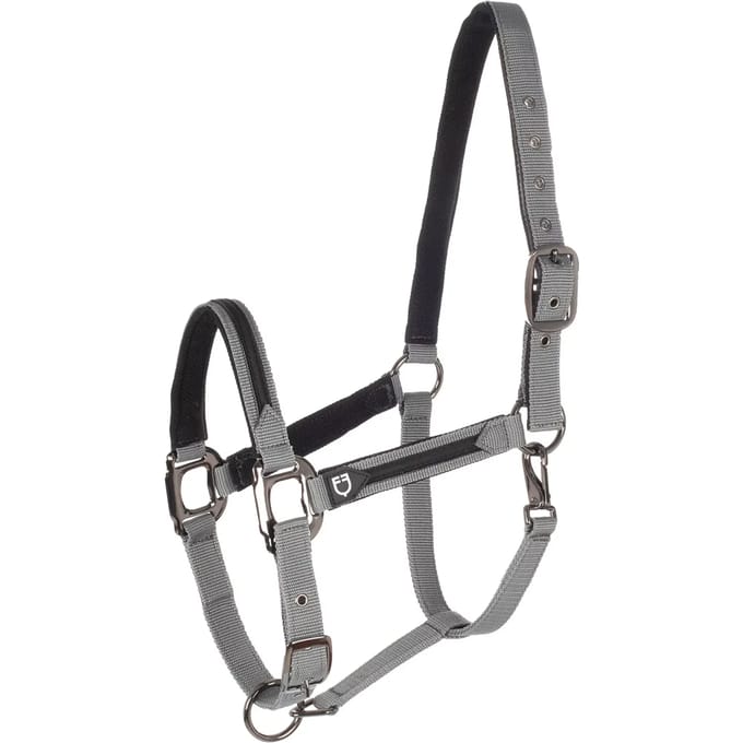 Nylon halster en longe voor paard in nylon Equestro