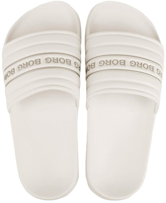 Björn Borg dames slippers harper logo wit