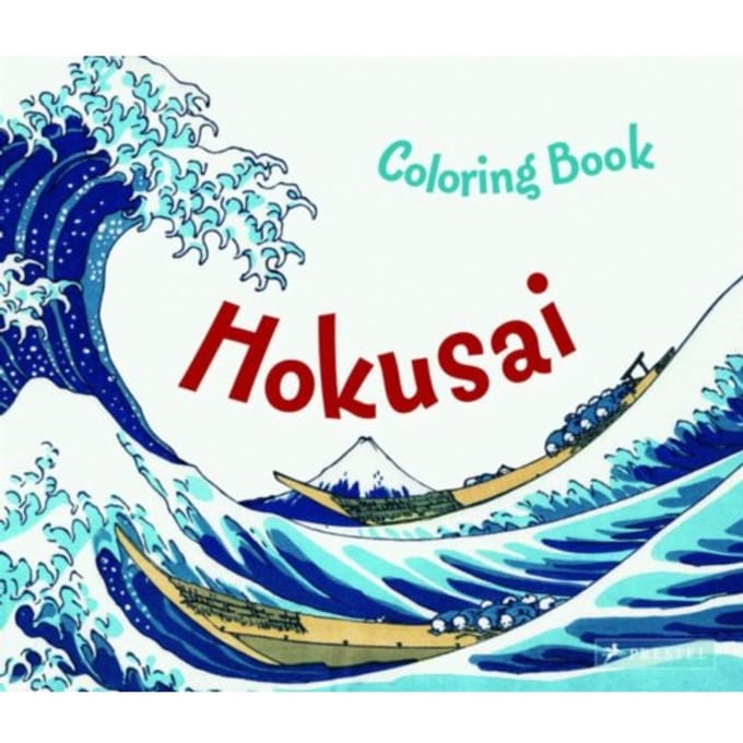 Coloring Book Hokusai - Coloring Books - Maria Krause