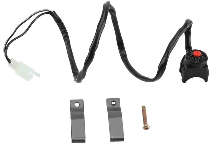 Motorfiets Knopswitch 22mm - Universele Claxon en Killswitch voor Stuur