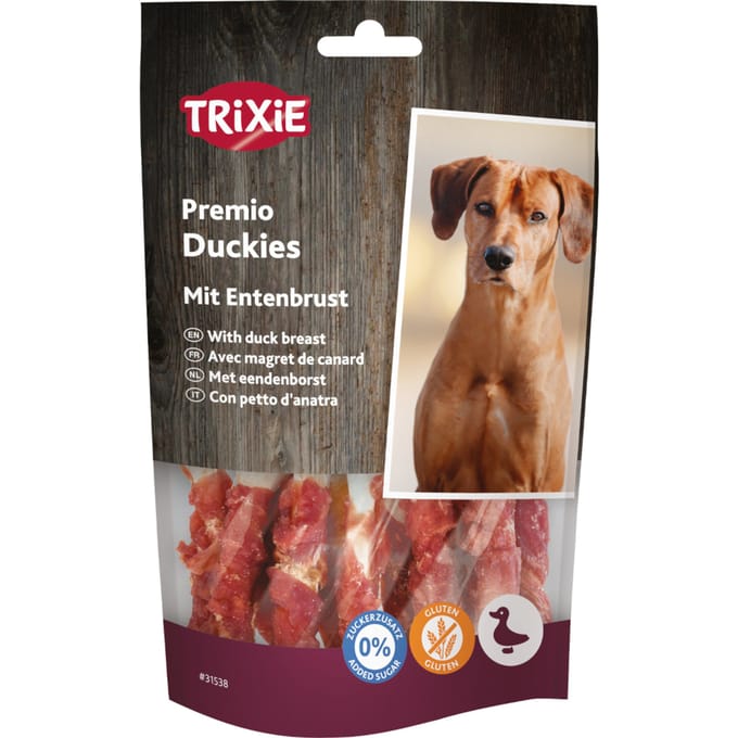 100g Trixie PREMIO Duckies met eend hondensnacks