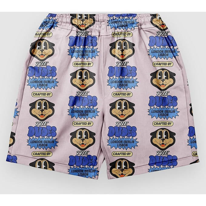 The Dudes Wrapper Premium Ez Korte Broek patroon
