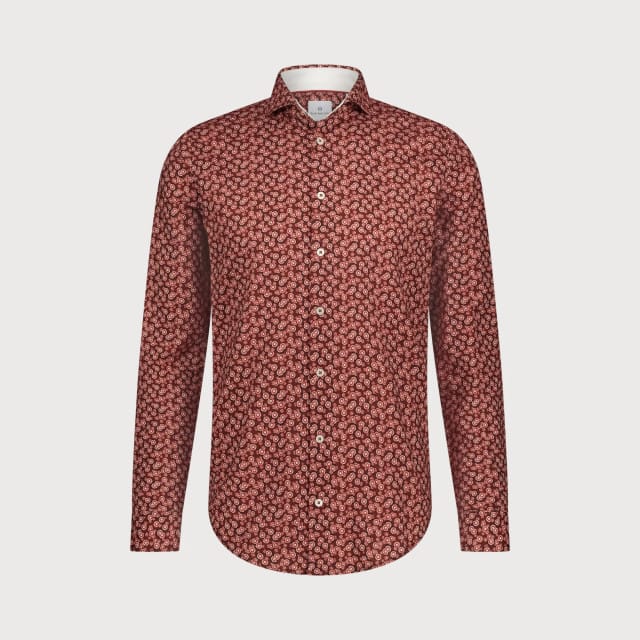 Blue Industry Katoenen print shirt |