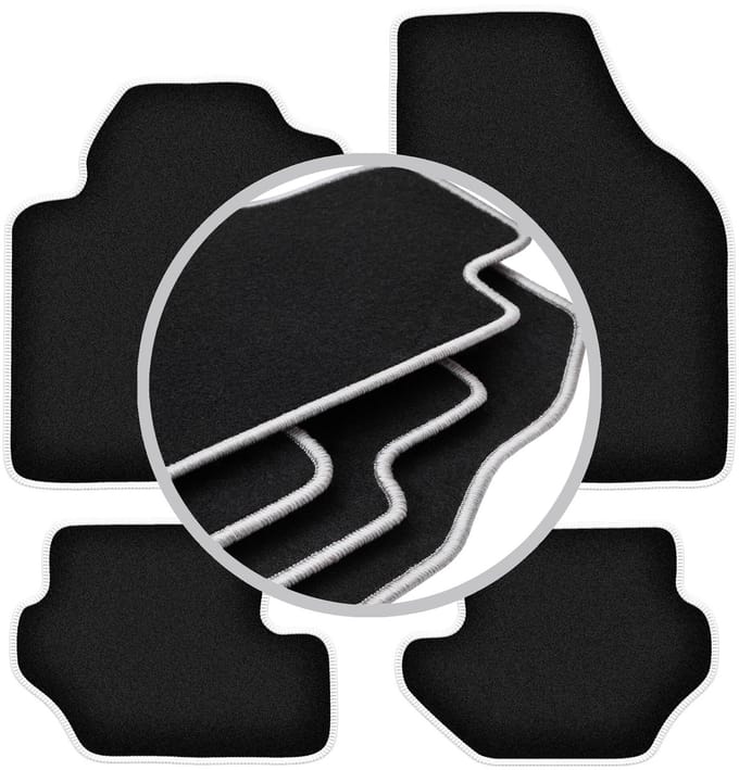 CARLUX-SILVER automatten voor: Ford Fiesta MK5 hatchback (1999-2002)