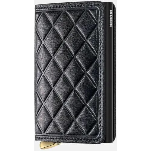 Secrid Premium Slimwallet pasjeshouder Emboss Diamond Black +