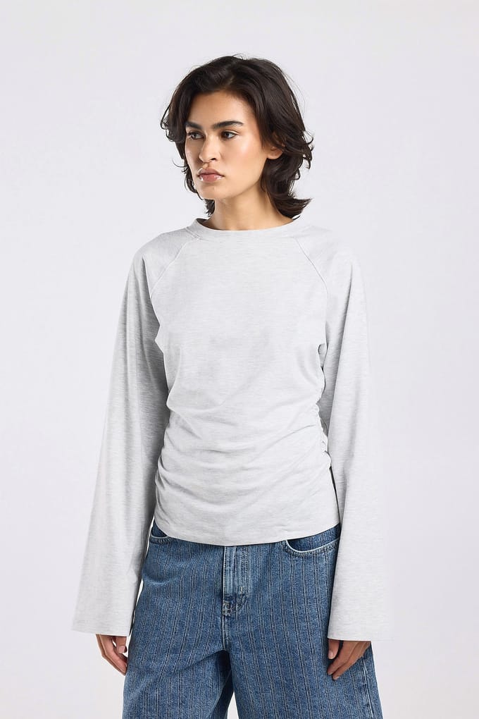 America Today Louise Mid Grey Melange Taglia: M | Maglie Sportivi Outlet | Donna | Grigio