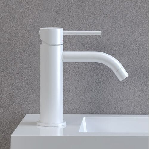 Kronenbach Lima 2.0 White Single-lever basin mixer without pop-up waste 100.1010WMKB