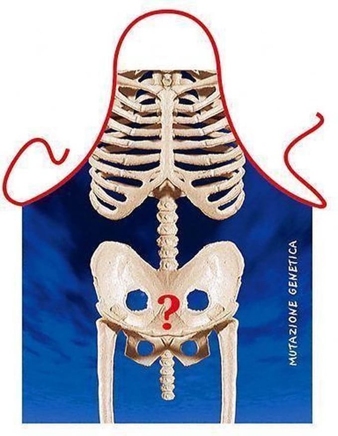 Geraamte/Skeleton - Leuke Grappige Mooie Keukenschort