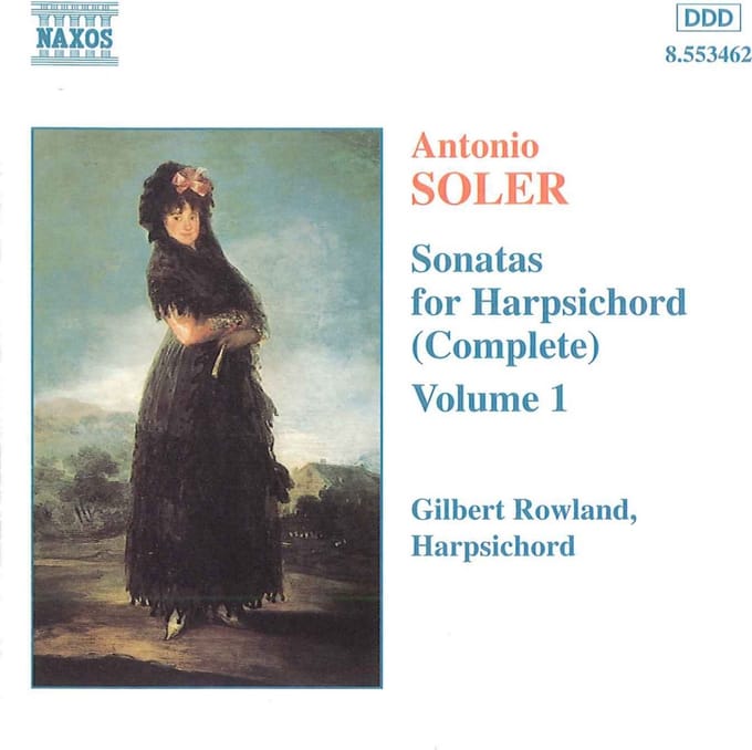 Gilbert Rowland - Soler: Harpsichord Sonatas 1 (CD)