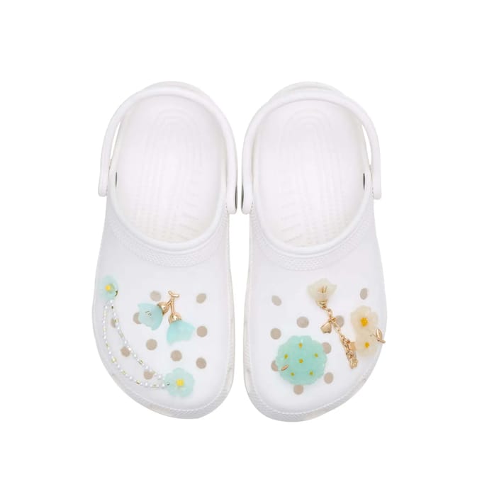 Jibbitz Crocs Blue Dainty Floral (x5)
