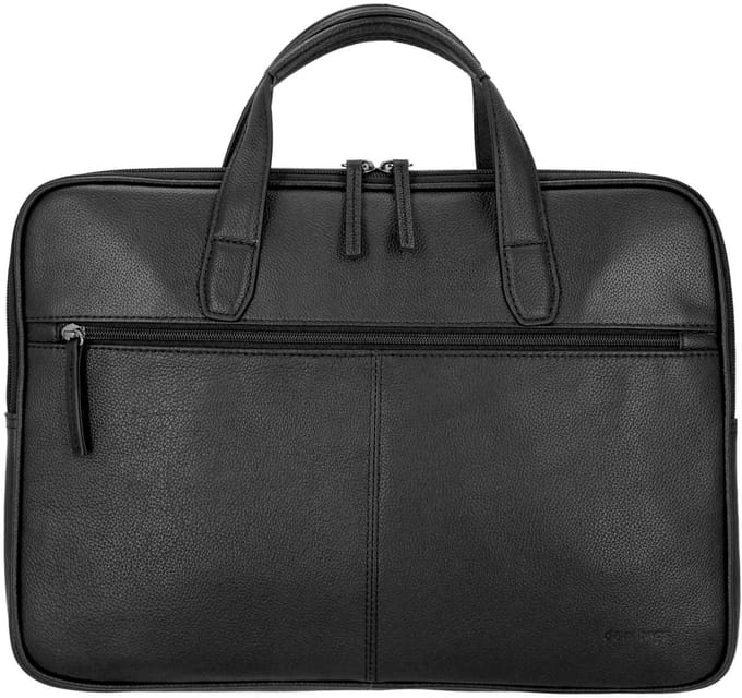 D&N Business Line - Aktetas 40 cm Leder (black)