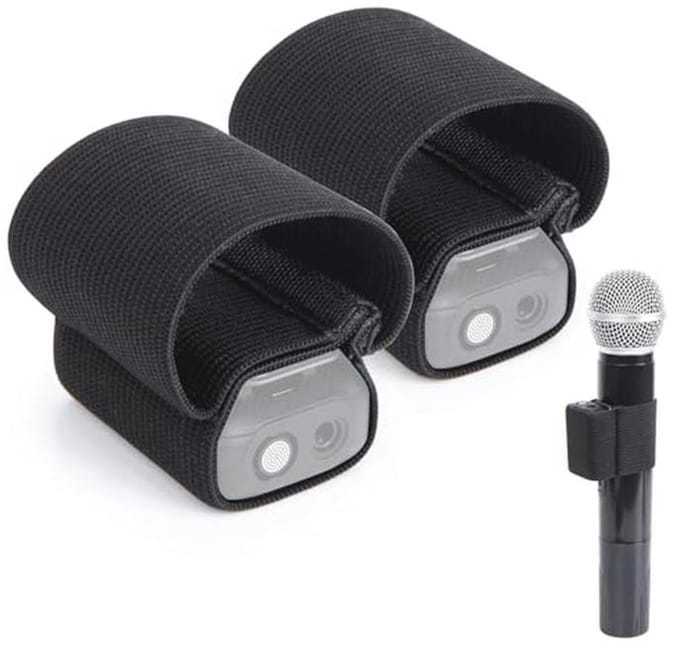 Handmicrofoon met Elastische Bevestiging