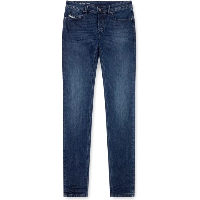 Diesel 2023 D-finitive Donkerblauwe Denim Broek