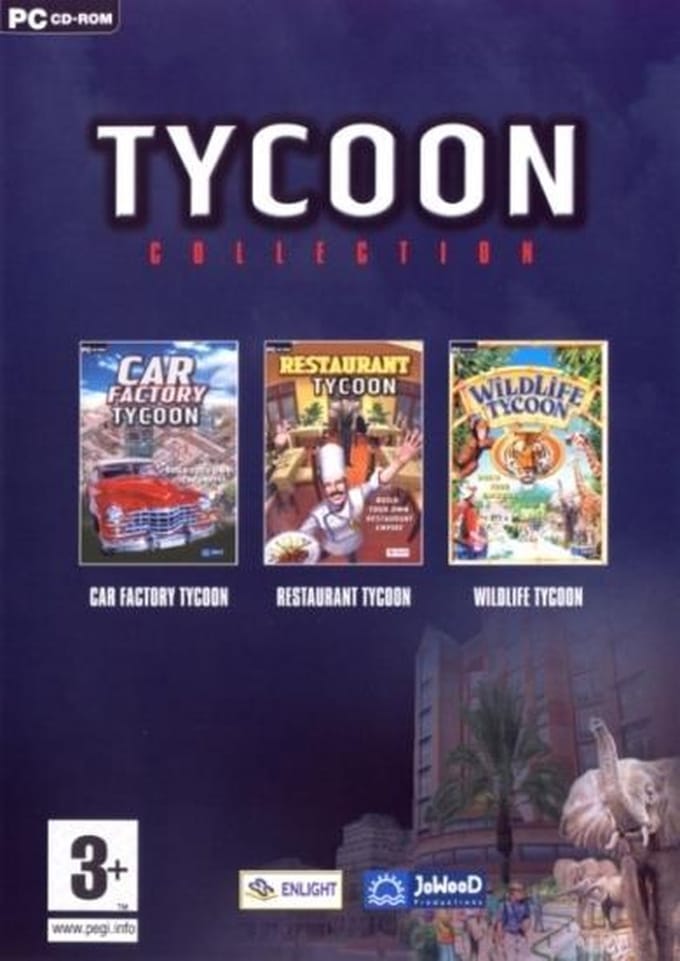 Tycoon Pack (Car Factory, Restaurant, Wildlife Tycoon)